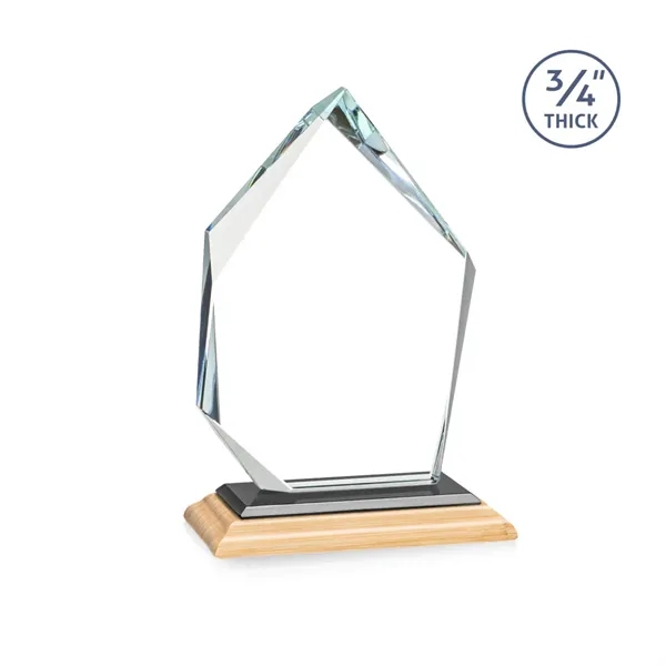 The Deerhurst Ice Peak on Bamboo Base features deep intricate bevels... from ASI 84592 St Regis Group / St Regis