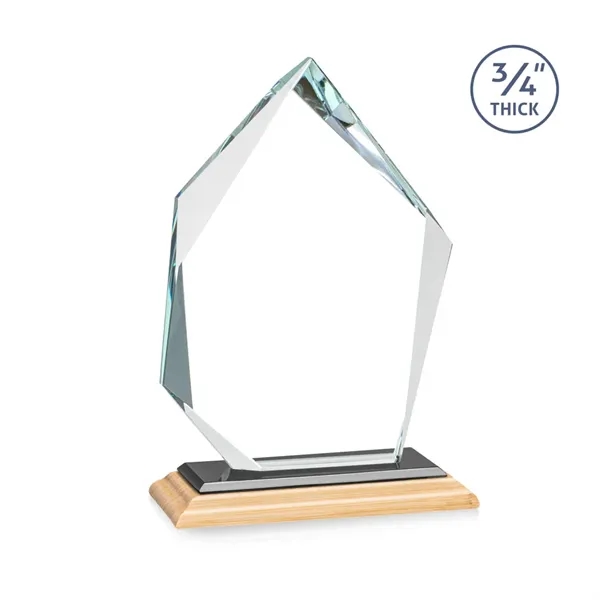 The Deerhurst Ice Peak on Bamboo Base features deep intricate bevels... from ASI 84592 St Regis Group / St Regis