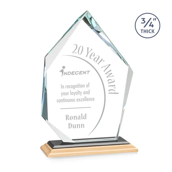 The Deerhurst Ice Peak on Bamboo Base features deep intricate bevels... from ASI 84592 St Regis Group / St Regis