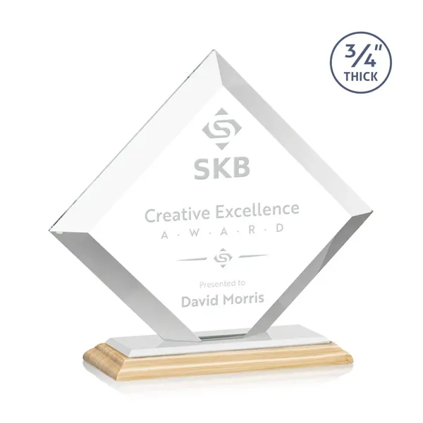 The Belaire Award in **3/4” thick** Starfire Crystal is an eye-catching... from ASI 84592 St Regis Group / St Regis