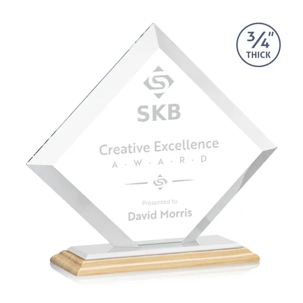 The Belaire Award in **3/4” thick** Starfire Crystal is an eye-catching... from ASI 84592 St Regis Group / St Regis