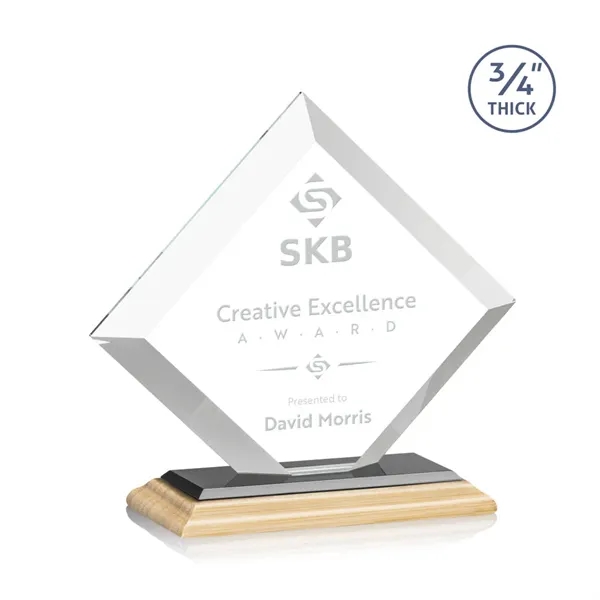 The Belaire Award in **3/4” thick** Starfire Crystal is an eye-catching... from ASI 84592 St Regis Group / St Regis