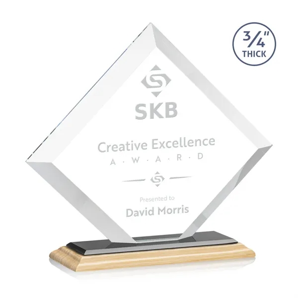 The Belaire Award in **3/4” thick** Starfire Crystal is an eye-catching... from ASI 84592 St Regis Group / St Regis