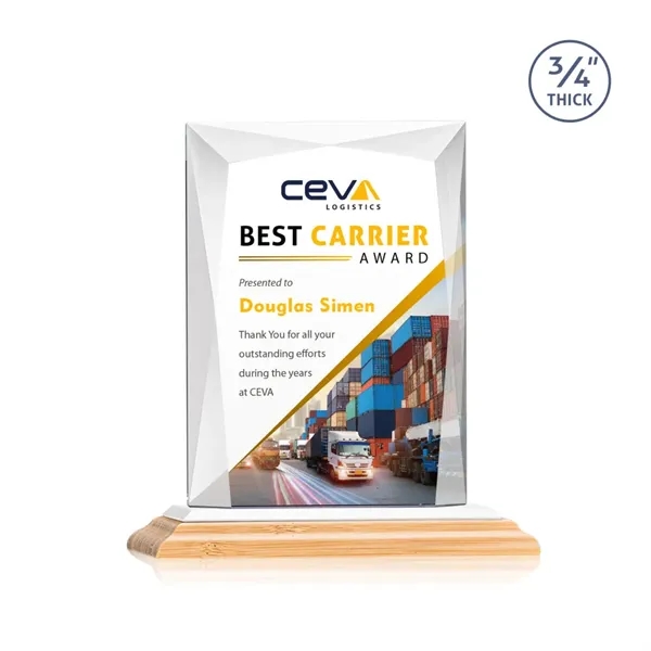 The Messina VividPrint™ Award on Bamboo Base is a staple of... from ASI 84592 St Regis Group / St Regis