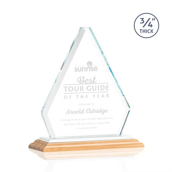 Fyreside Award on Bamboo Base - White... from ASI 84592 St Regis Group / St Regis