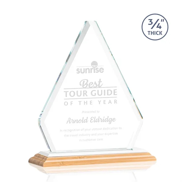 Fyreside Award on Bamboo Base - White... from ASI 84592 St Regis Group / St Regis