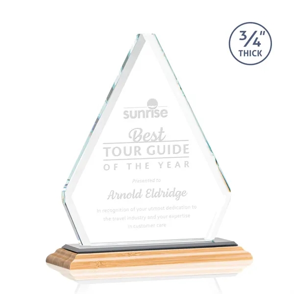 Fyreside Award on Bamboo Base - Black... from ASI 84592 St Regis Group / St Regis