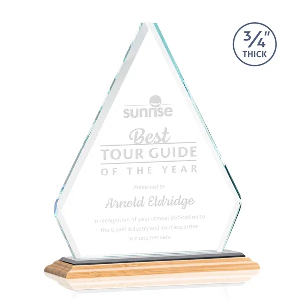 Fyreside Award on Bamboo Base - Black... from ASI 84592 St Regis Group / St Regis