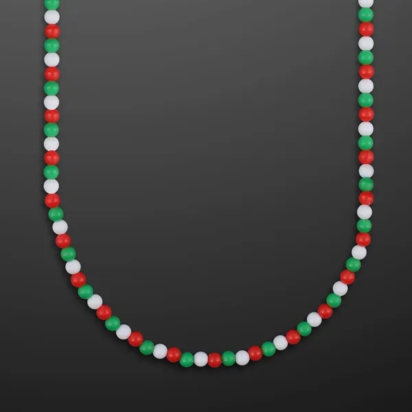 Holiday Beads with Breakaway Clasp (NON-Light Up); Blank Pricing... from ASI 34194 ALightPromos