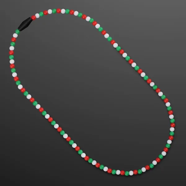 Holiday Beads with Breakaway Clasp (NON-Light Up); Blank Pricing... from ASI 34194 ALightPromos