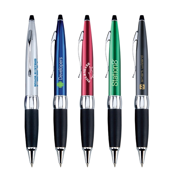 Two unique designed twist action ballpoint pen.... from ASI 31517 Admart Products / Admart Line