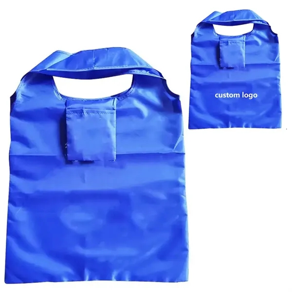 Large capacity 210D oxford foldable tote bag + 1 color silkscreen... from ASI 37218 Athena Promo (tm)