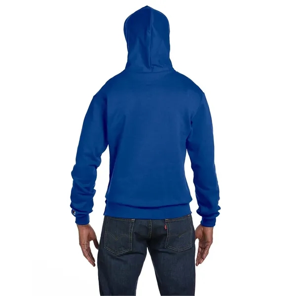 Moisture-wicking pullover hoodie with two-ply hood, dyed-to-match drawcord, and front pouch... from ASI 34063 alphabroder