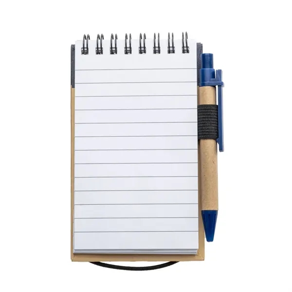Recycled notebook and pen combo 3" wide x 5" high with... from ASI 84592 St Regis Group