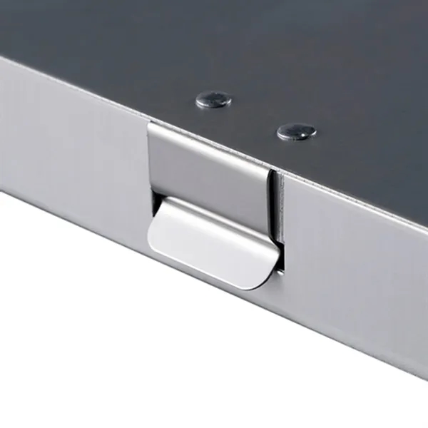 SilverCore Aluminum Storage Clipboard Made of Durable Aluminum in a Sleek... from ASI 64845 Kin Image Inc / Himmers International Inc. DBA Kin Image Inc