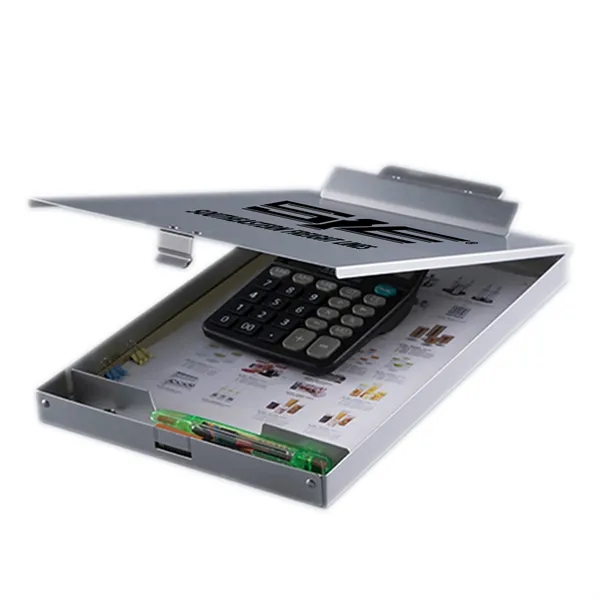SilverCore Aluminum Storage Clipboard Made of Durable Aluminum in a Sleek... from ASI 64845 Kin Image Inc / Himmers International Inc. DBA Kin Image Inc