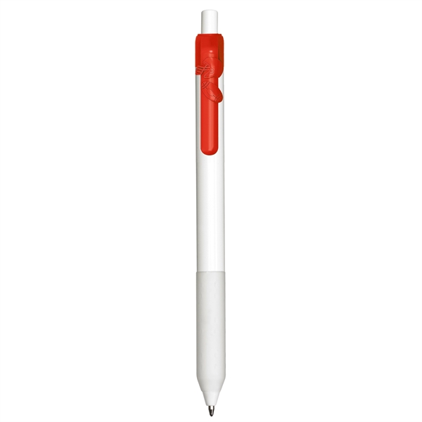 Alamo™ Prime medium point retractable style pen with a co-molded soft... from ASI 82498 RiteLine LLC
