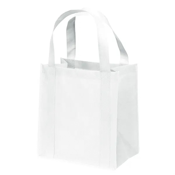 Non-Woven Polypropylene grocery tote with dual reinforced handles.... from ASI 37940 Bag Makers Inc