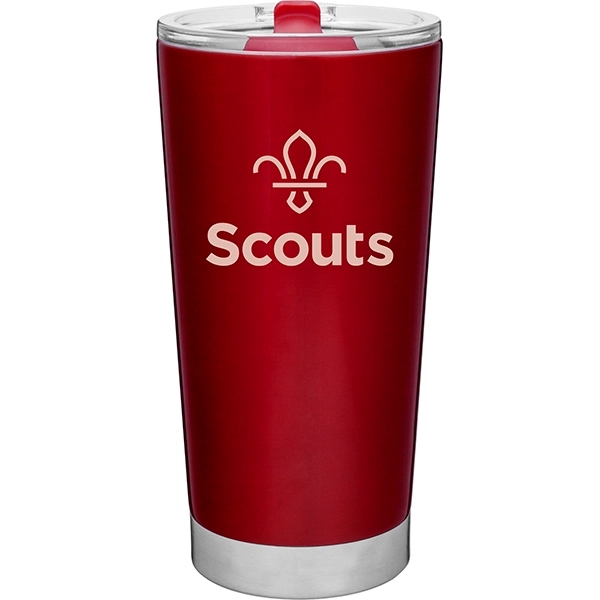 20 oz double wall 18/8 stainless steel thermal tumbler with vacuum... from ASI 51197 ETS Express, LLC