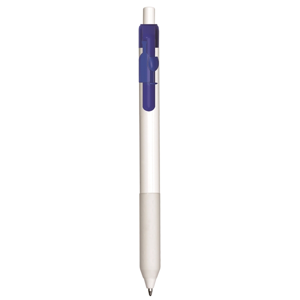 Alamo™ Prime medium point retractable style pen with a co-molded soft... from ASI 82498 RiteLine LLC