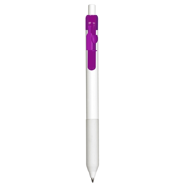 Alamo™ Prime medium point retractable style pen with a co-molded soft... from ASI 82498 RiteLine LLC