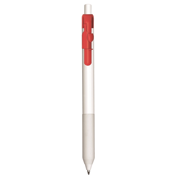 Alamo™ Prime medium point retractable style pen with a co-molded soft... from ASI 82498 RiteLine LLC