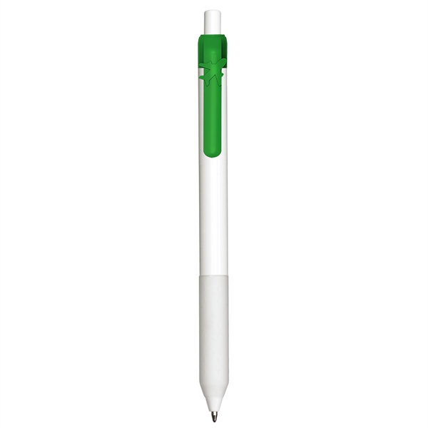 Alamo™ Prime medium point retractable style pen with a co-molded soft... from ASI 82498 RiteLine LLC
