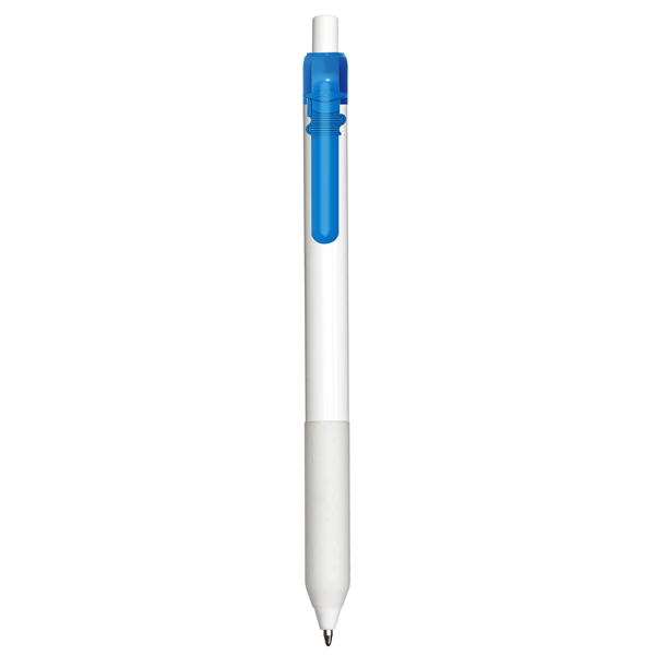 Alamo™ Prime medium point retractable style pen with a co-molded soft... from ASI 82498 RiteLine LLC