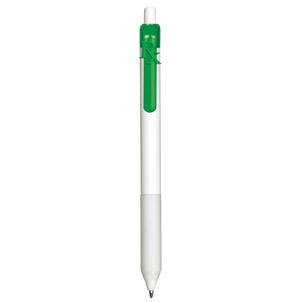 Alamo™ Prime medium point retractable style pen with a co-molded soft... from ASI 82498 RiteLine LLC