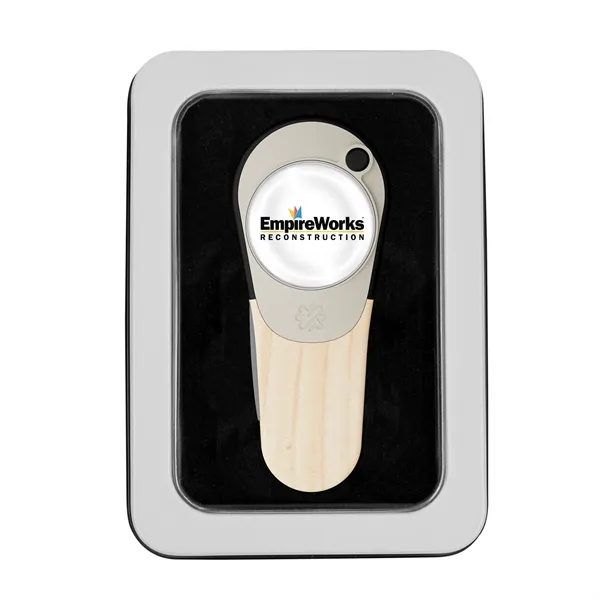 Steel and ABS golf divot repair tool with removable marker in... from ASI 52263 EMT