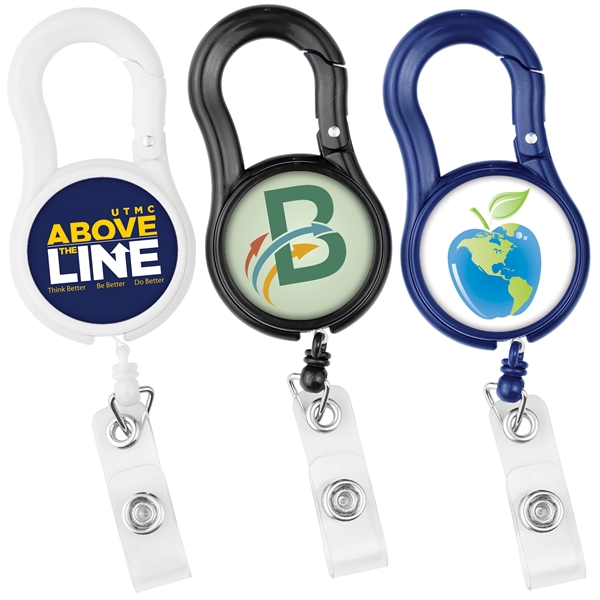 Carabiner Badge Reel with measuring tape cord.... from ASI 49470 DEVARA