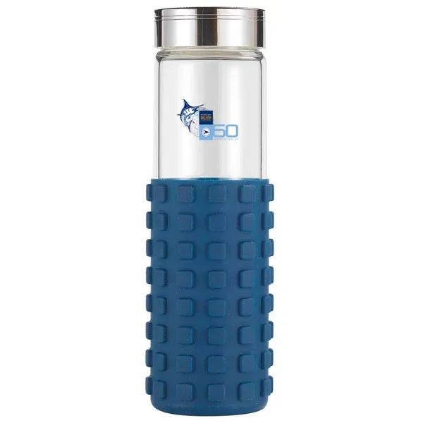 20 ounce shatter resistant water bottle with textured silicone sleeve and... from ASI 57800 Gordon Sinclair / Gordon Sinclair®