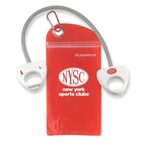 Two resistance bands in a 8.75" x 4.5" splash proof storage... from ASI 57800 Gordon Sinclair / Gordon Sinclair®