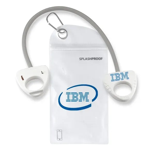 Two resistance bands in a 8.75" x 4.5" splash proof storage... from ASI 57800 Gordon Sinclair / Gordon Sinclair®