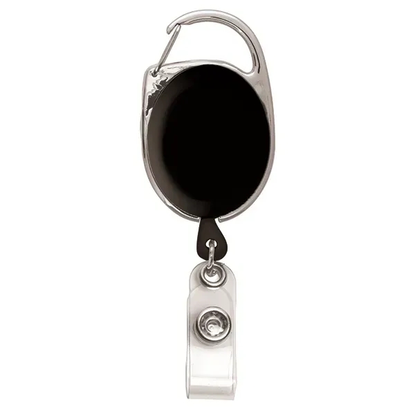 30" retractable, carabiner-style badge reel made from ABS plastic.... from ASI 62660 Innovation Line