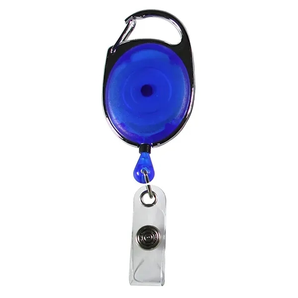 30" retractable, carabiner-style badge reel made from ABS plastic.... from ASI 62660 Innovation Line