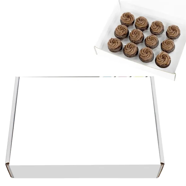 Signature Bite-Size Chocolate Cupcake Collection includes 12 cupcakes, each crafted with... from ASI 71685 Midnite Snax®