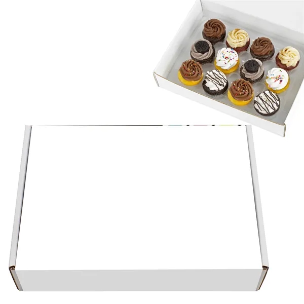 Signature Bite-Size Assorted Collection includes 12 cupcakes, each crafted with charm... from ASI 71685 Midnite Snax®