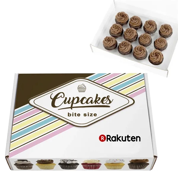 Signature Bite-Size Chocolate Cupcake Collection includes 12 cupcakes, each crafted with... from ASI 71685 Midnite Snax®