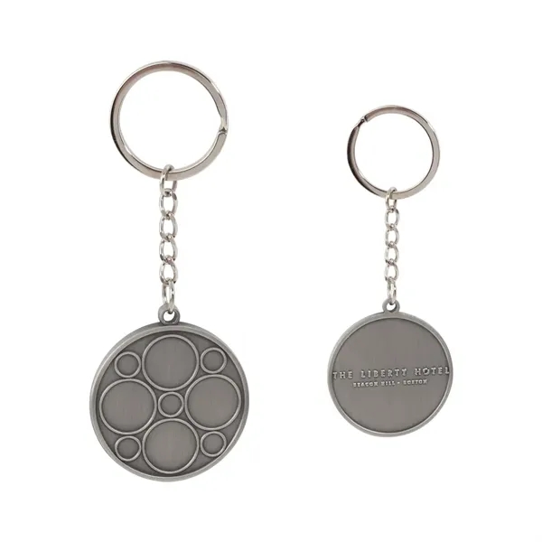 1 3/4 soft enamel and bronze keychains with split ring.... from ASI 62088 IDProductsource