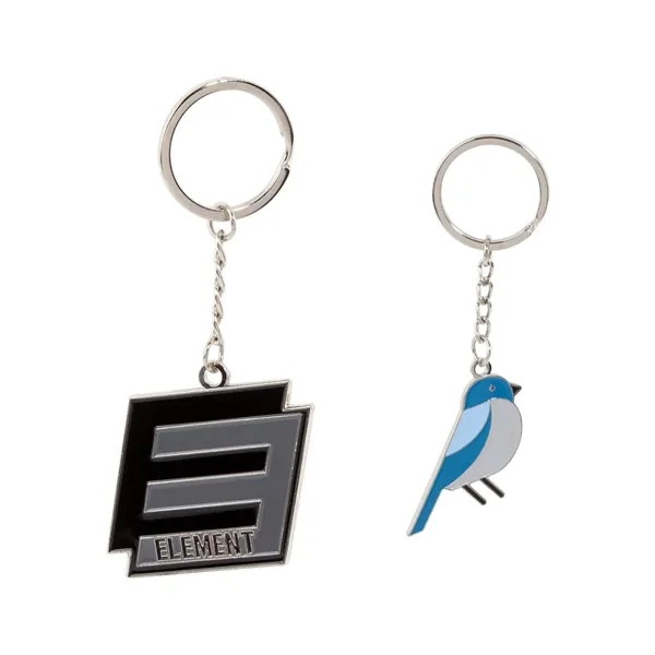 1 3/4 soft enamel and bronze keychains with split ring.... from ASI 62088 IDProductsource