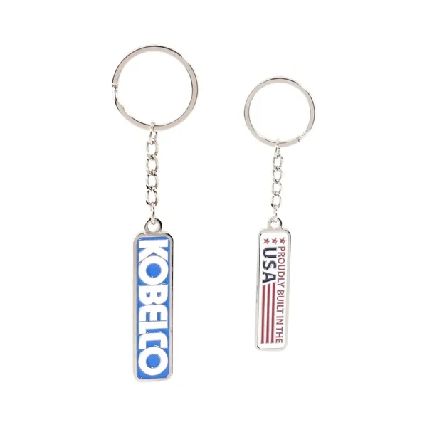 2" soft enamel and bronze keychains with split ring.... from ASI 62088 IDProductsource