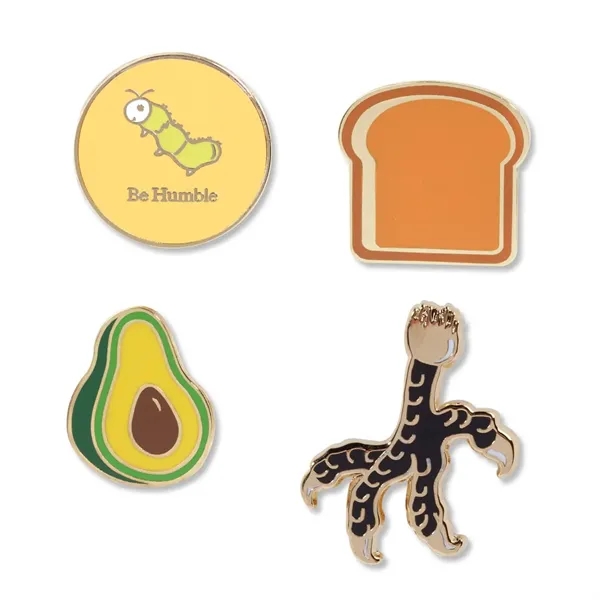 3/4"die-struck hard enamel lapel pins.... from ASI 62088 IDProductsource
