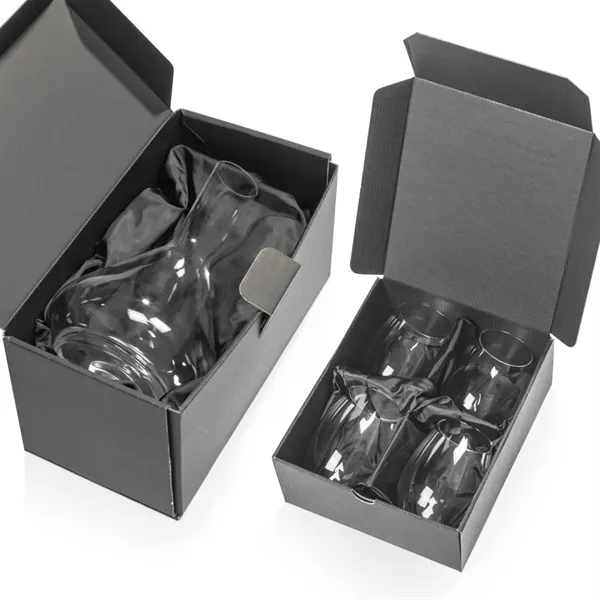 The Terrassa Carafe & 2 Edderton Wine Set is a stellar... from ASI 84592 St Regis Group