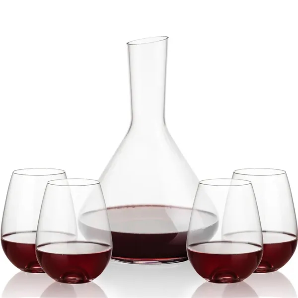 The Terrassa Carafe & 2 Edderton Wine Set is a stellar... from ASI 84592 St Regis Group