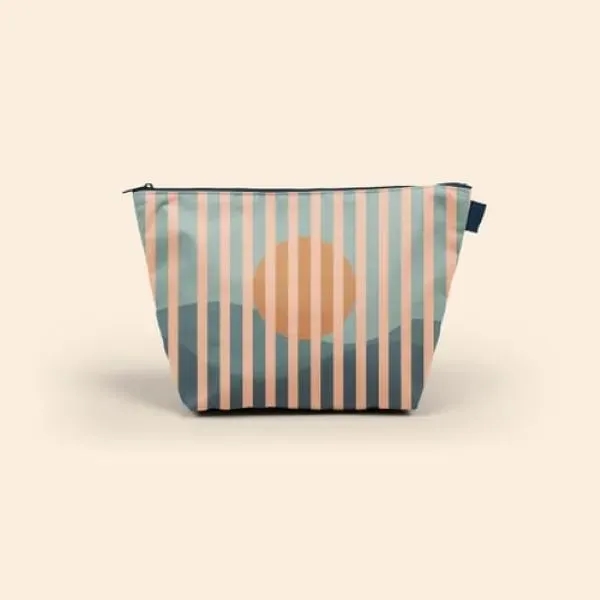 With a wide, zippered closure & a sizeable gusset, this pouch... from ASI 74710 Numo