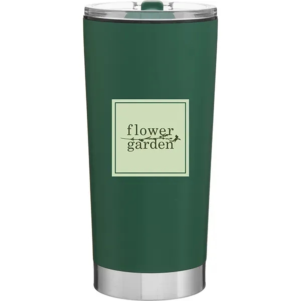 20 oz 90% post-consumer recycled stainless steel tumbler with recycled PP... from ASI 51197 ETS Express, LLC