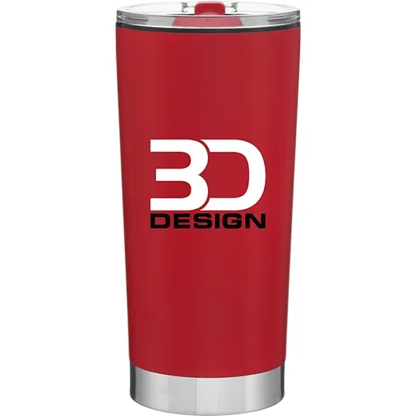20 oz 90% post-consumer recycled stainless steel tumbler with recycled PP... from ASI 51197 ETS Express, LLC