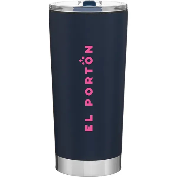 20 oz 90% post-consumer recycled stainless steel tumbler with recycled PP... from ASI 51197 ETS Express, LLC