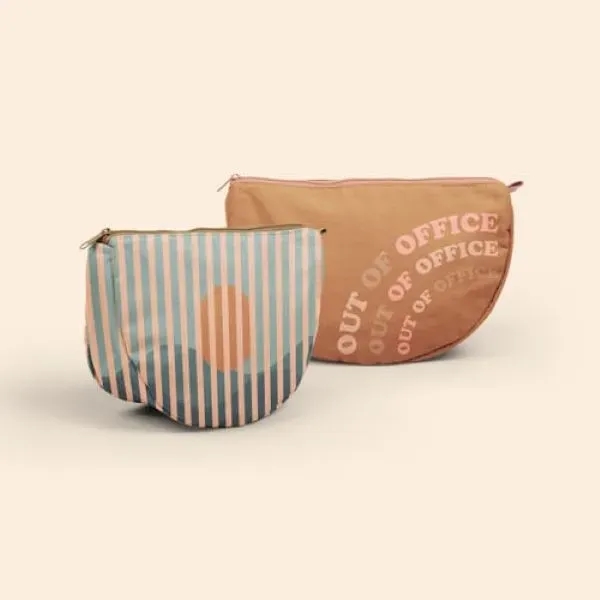 The Wedge is a half-moon shaped gusseted 4CP Nylon Taslan pouch... from ASI 74710 Numo